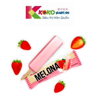 (Giao HCM) Kem dâu tây Melona Strawberry Ice Bar Binggrae 80ml