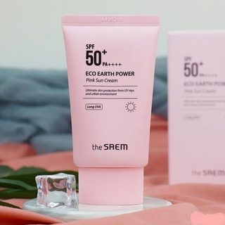 Kem Chống Nắng The Saem Eco Earth Pink Sun Cream SFP50+ PA+++