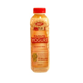 Nước sữa chua Yougurt Farm's OKF vị truyền thống Hàn Quốc chai 500ml