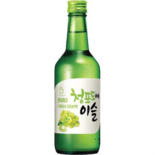 Soju Jinro Hàn Quốc chai 360ml Vị Nho 