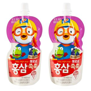 Nước hồng sâm Pororo trẻ em vị Nho 100ml