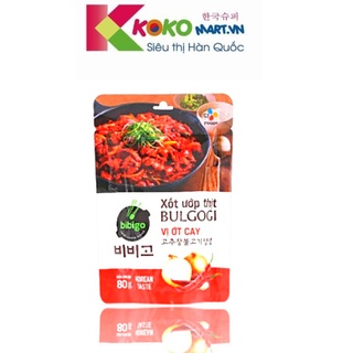 Xốt ướp thịt cay Bulgogi gói 80g