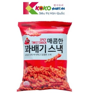 Snack quẩy xoắn cay Donghwa 140g