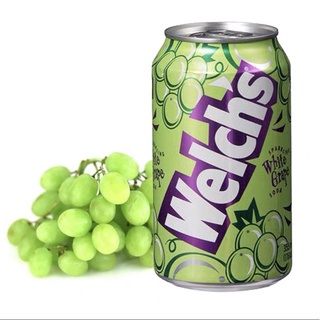 Nước soda Welchs Hàn Quốc 355ml Vị Nho Xanh 