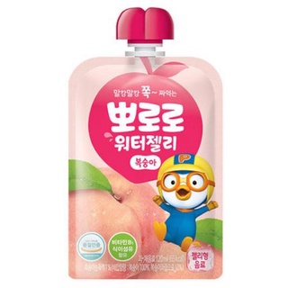 Thạch Hoa Quả Vị Đào Pororo Hàn Quốc 120ml