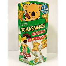 Bánh Gấu Koala Lotte 37g vị Socola