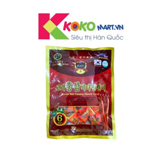 Kẹo hồng sâm 365 Hàn Quốc bịch 200g