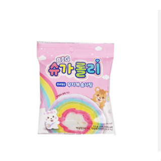 Kẹo bông cầu vồng Big Sugar Lolli 12g