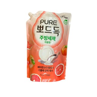 Nước Rửa Chén Hương Bưởi Pure Hàn Quốc Túi 1.2L 