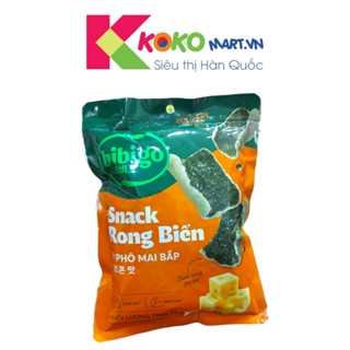 Snack rong biển Bibigo vị bắp phô mai gói 25g