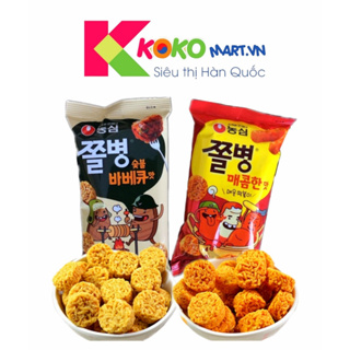 Snack Mì Tôm Cay Nongshim Hàn Quốc 82g (VỊ BBQ & Vị tokbokki)