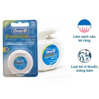 Chỉ nha khoa Oral-B Essential Floss vỉ 50m