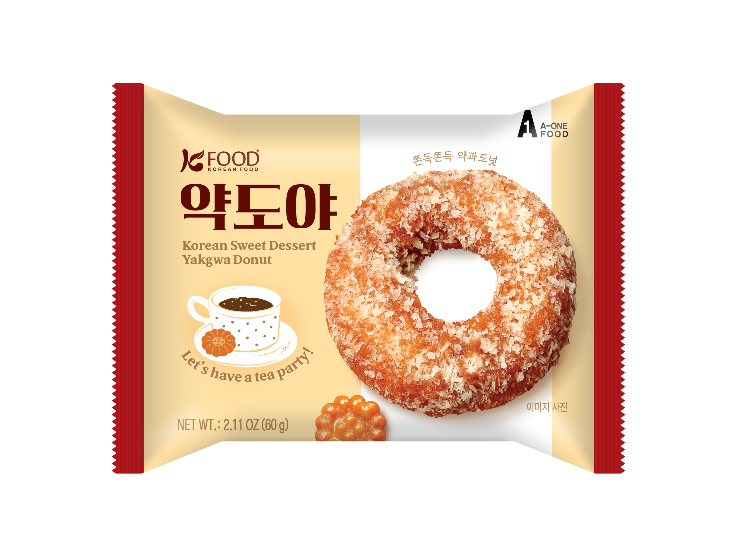 Bánh Vòng Yakgwa Donut A-One Food 60g