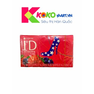 Kẹo cao su trái cây Hàn Quốc Lotte 25g