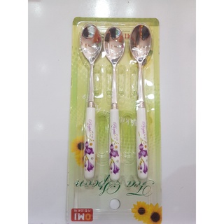 Vỉ 3 Thìa Trà Inox Hàn Quốc