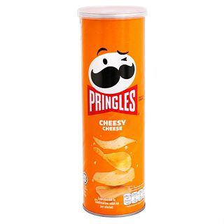 Snack khoai tây chiên Pringles Phô Mai ống 110g