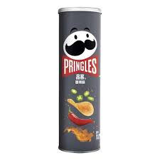 Snack khoai tây chiên Pringles Cay nóng ống 110g