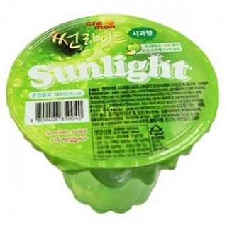 Thạch Sunlight Hàn Quốc 180ml vị Táo