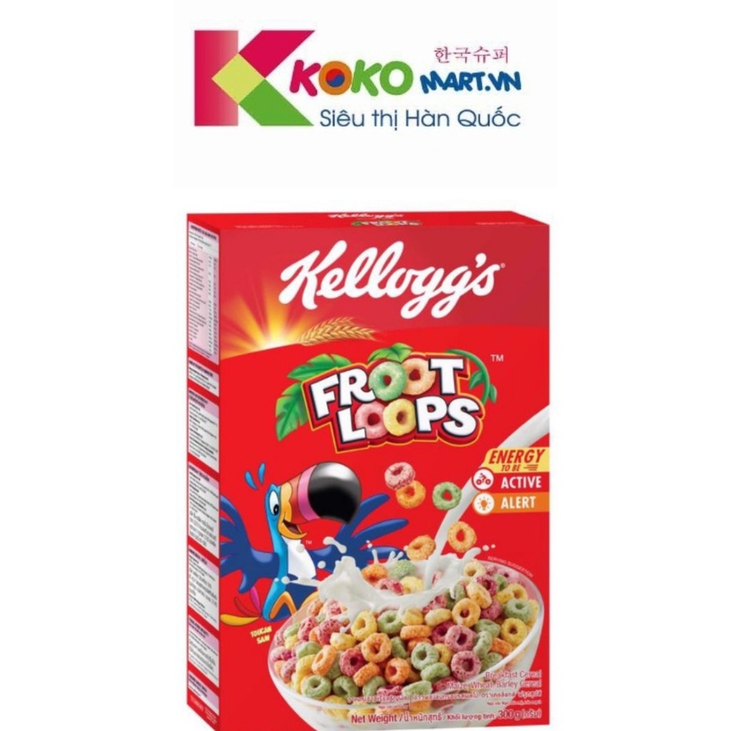 Ngũ cốc ăn sáng Kellogg's Froot Loops 285g