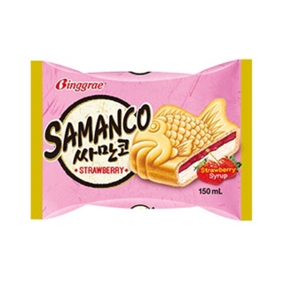 Kem bánh cá vị Dâu Samanco 150ml