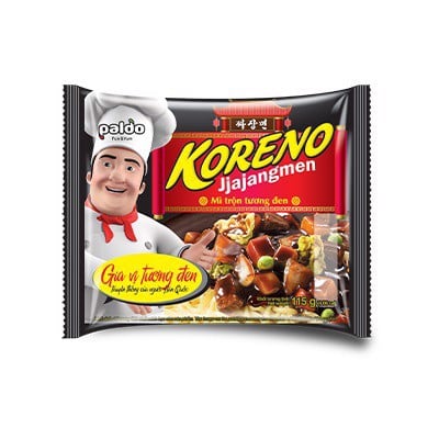 Combo 5 gói mì trộn tương đen Koreno