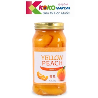 Đào ngâm Hàn Quốc Yellow Peach