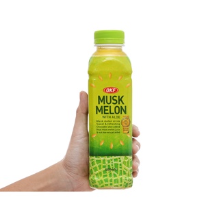 Nước dưa lưới nha đam OKF Hàn Quốc 500ml