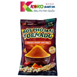 Bột Phô mai Cay Tornado 100g 