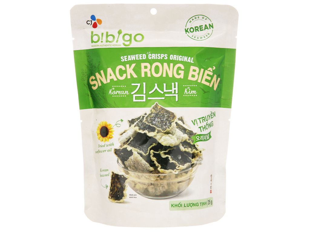 Snack rong biển vị truyền thống 25g