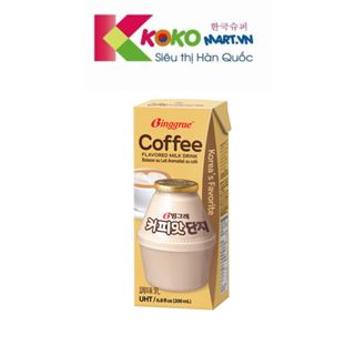 Sữa vị Coffee Binggrae Hàn Quốc hộp 200ml