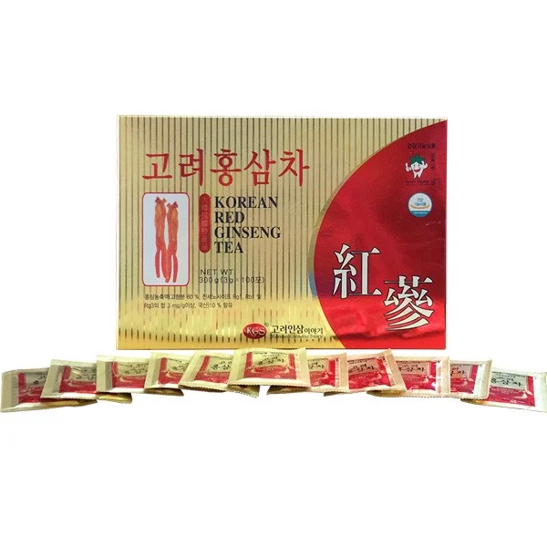 Trà sâm Hàn Quốc KGS hộp 100 gói