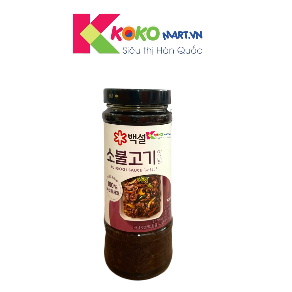 ( 500g) Xốt ướp thịt Không Cay Bulgogi Hàn Quốc