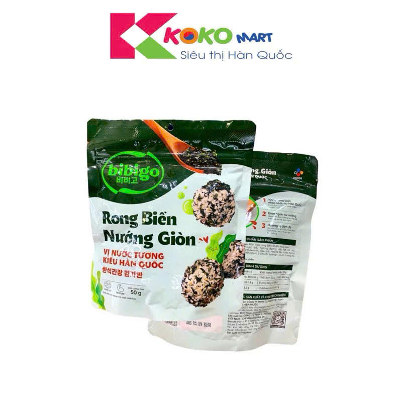 Rong Biển Vụn Trộn cơm Hàn Quốc Bibigo 50g