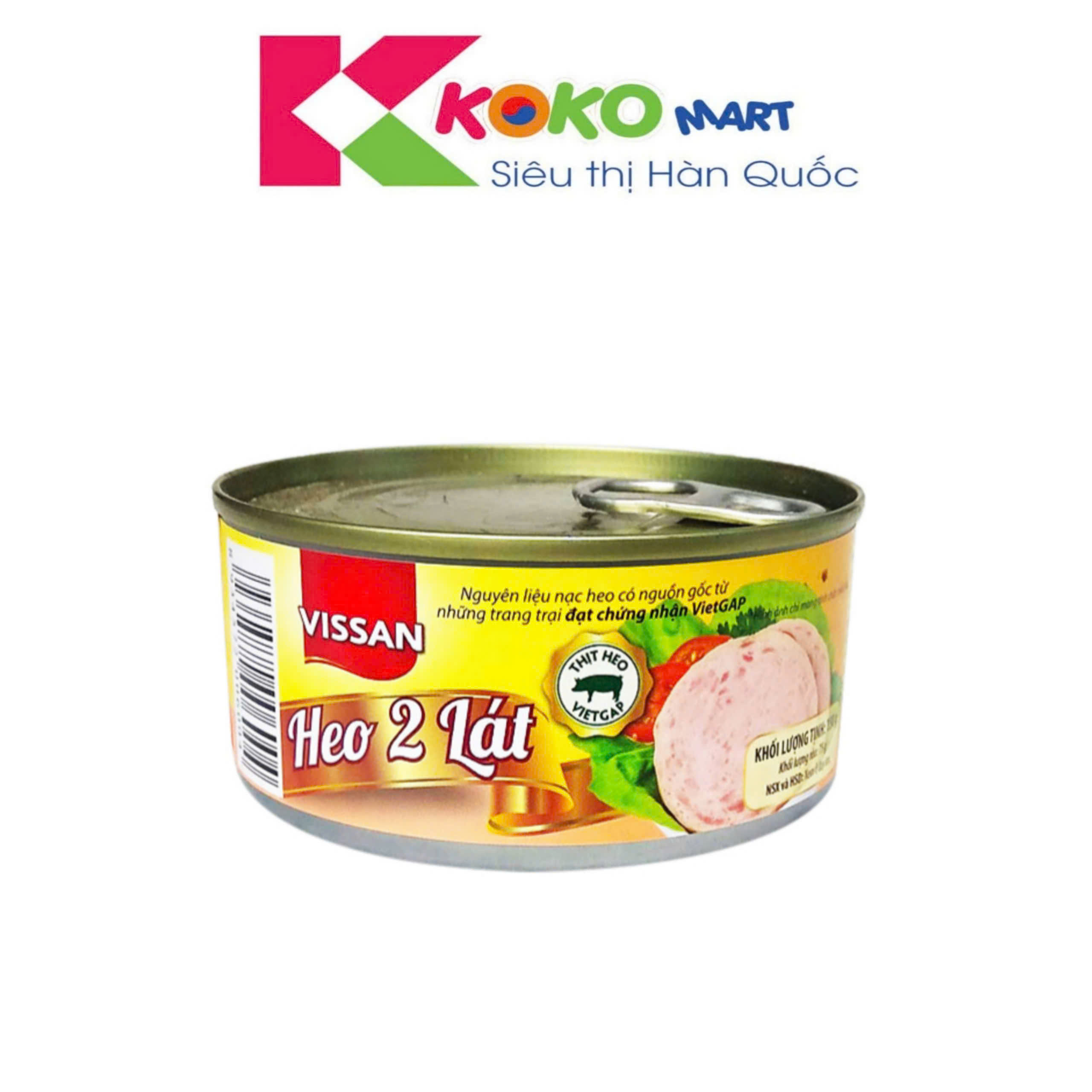 Heo 2 Lát Vissan hộp 150g
