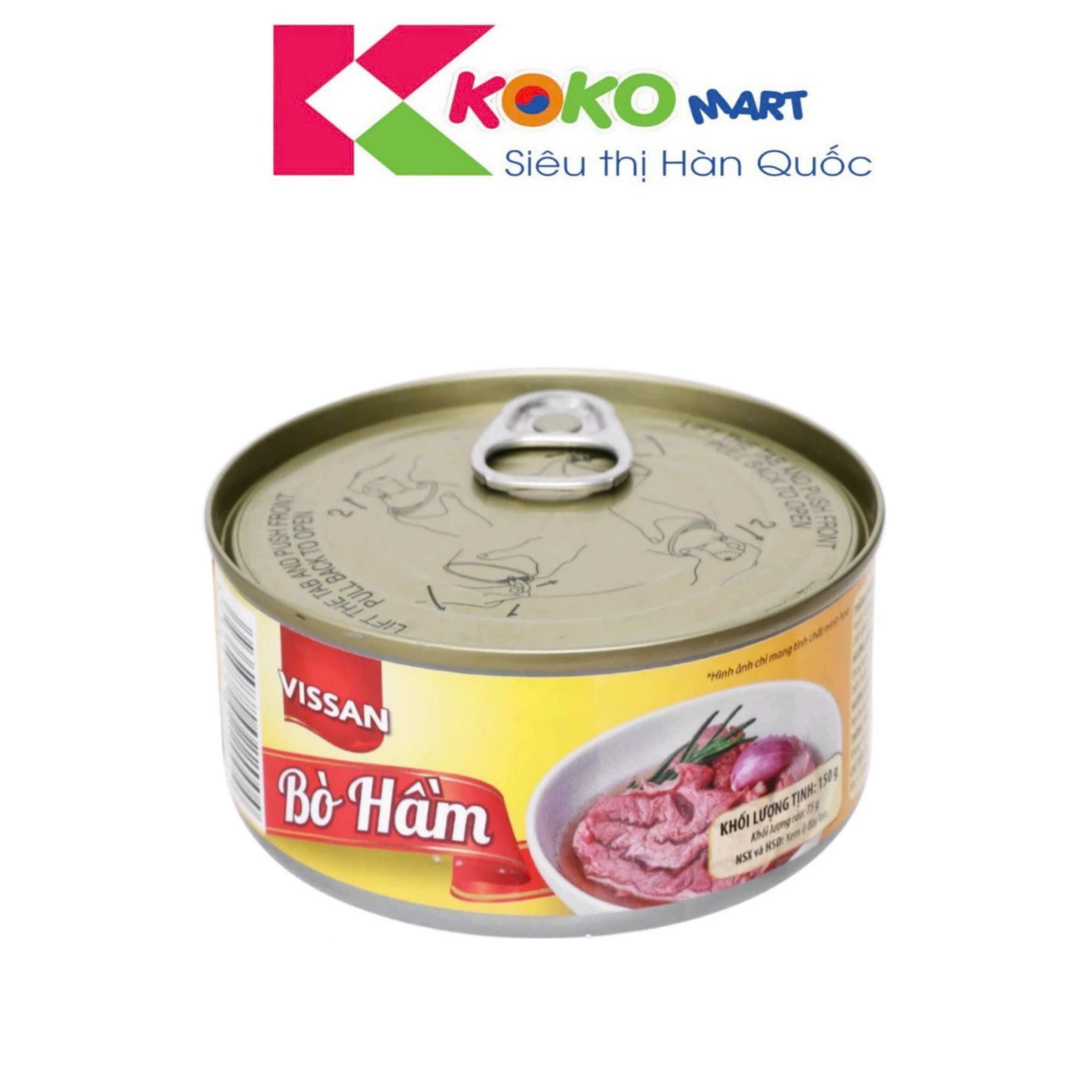 Bò Hầm Vissan  hộp 150g
