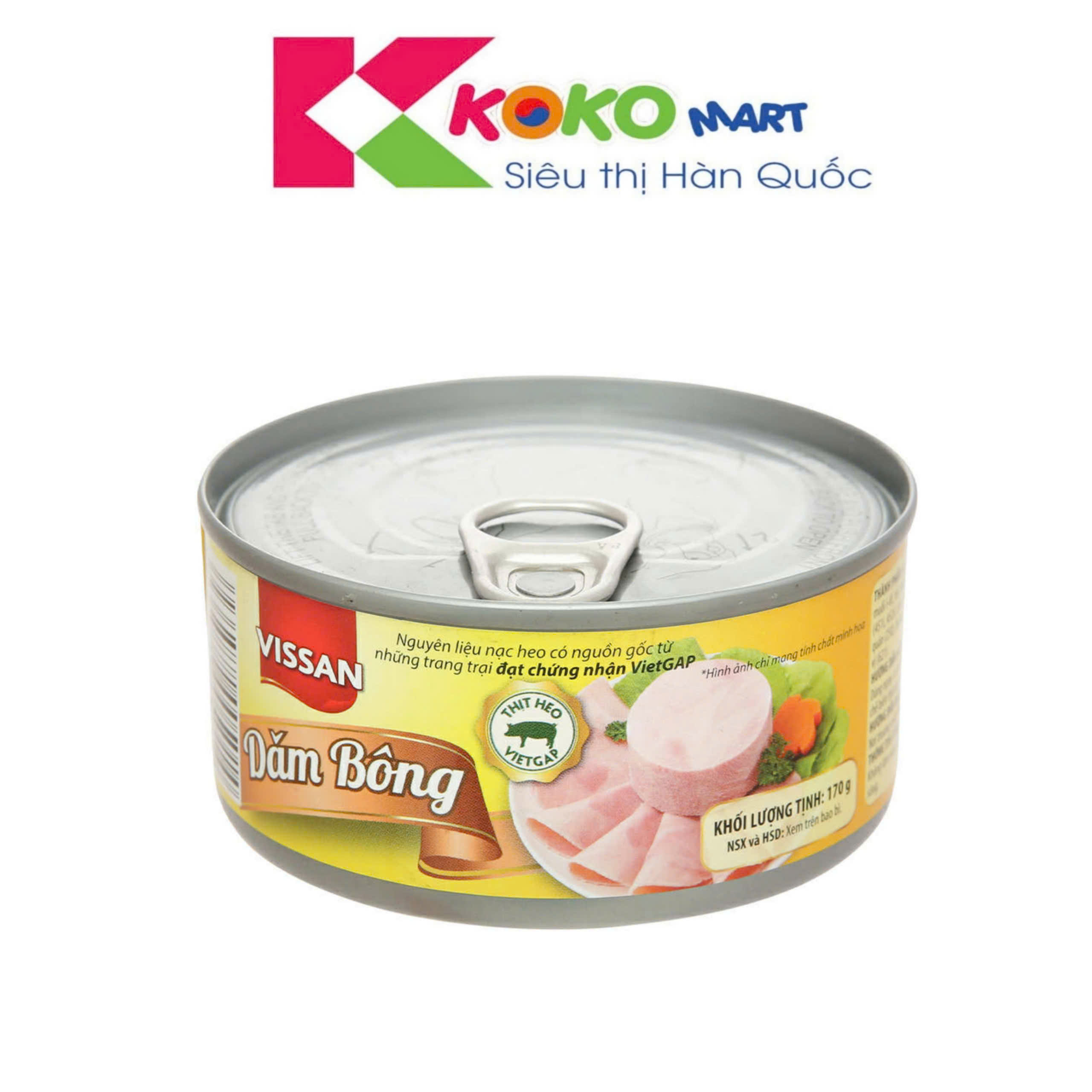 Dăm Bông Vissan hộp 170g
