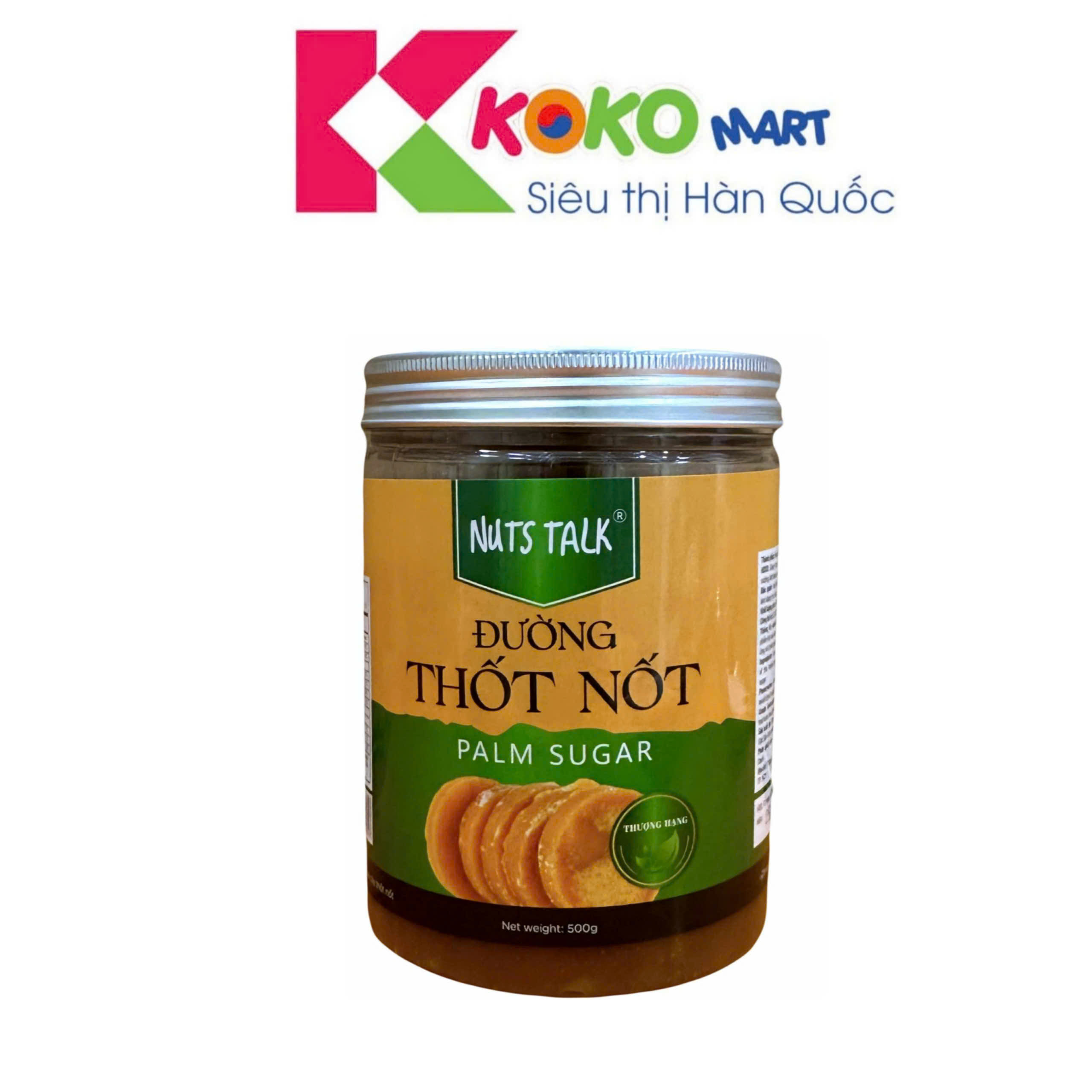 Đường Thốt Nốt Nuts Talk hộp 500g