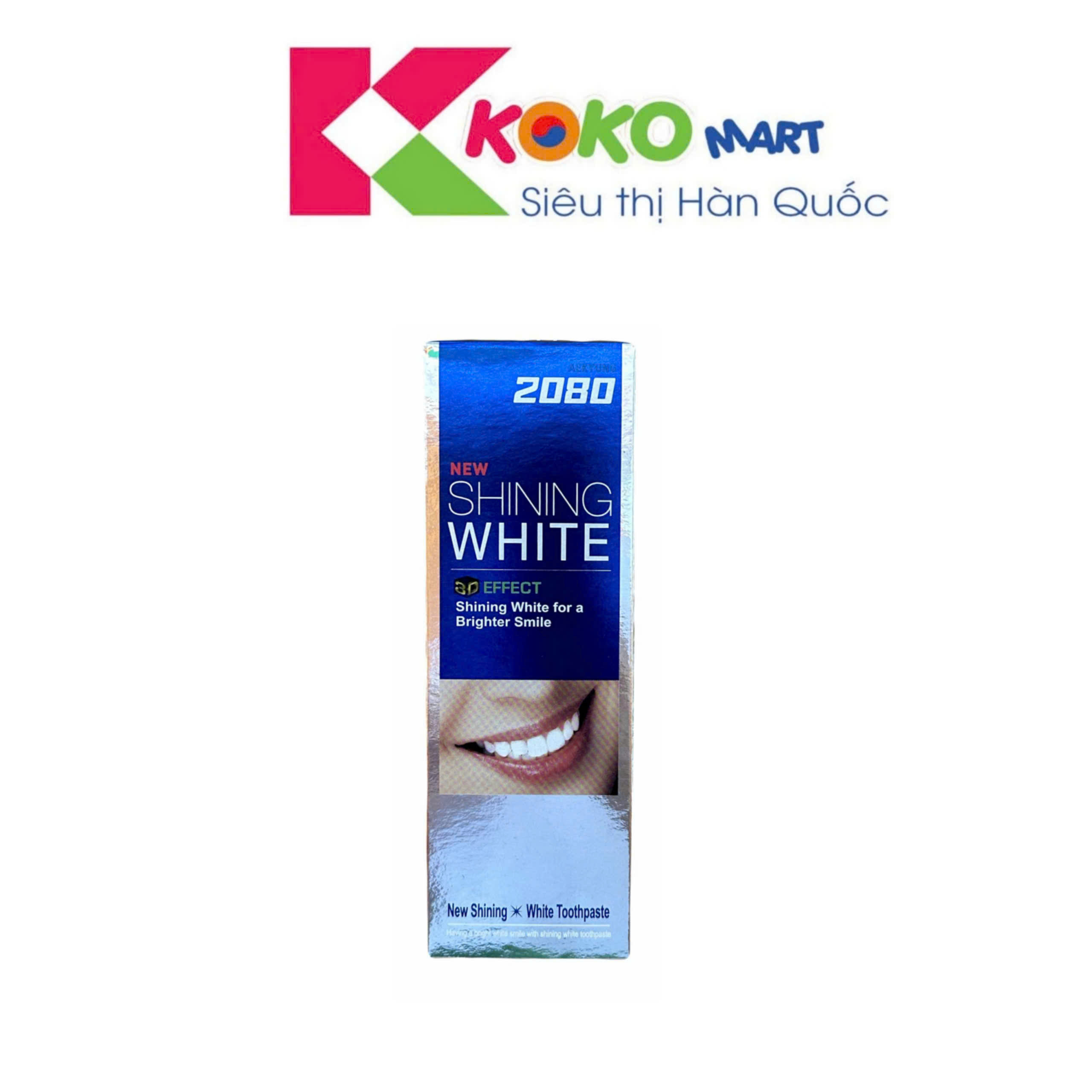 Kem đánh răng Aekyung 2080 Shining White 100g