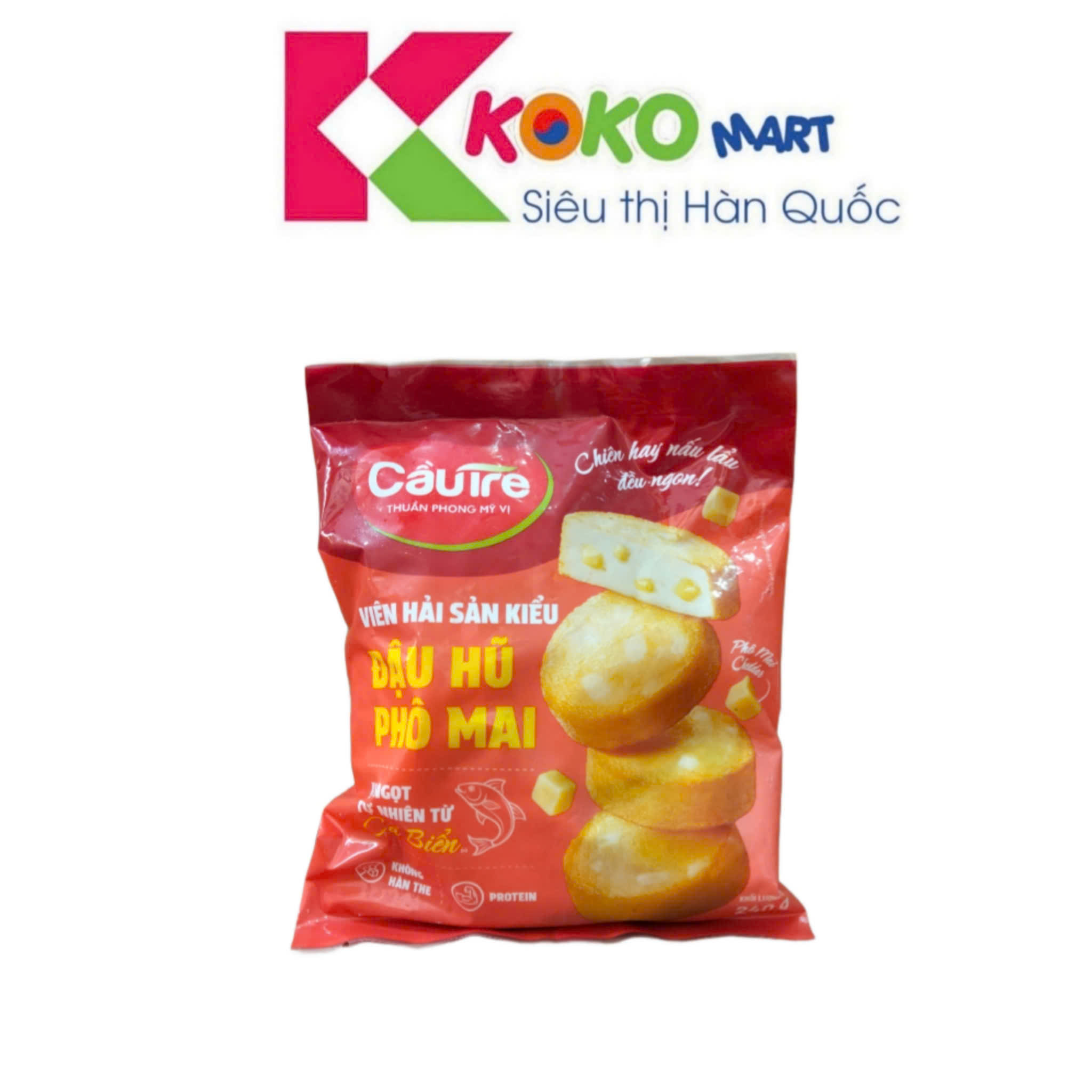 Đậu hủ phô mai hải sản Cầu Tre 240g (giao hoả tốc HCM)