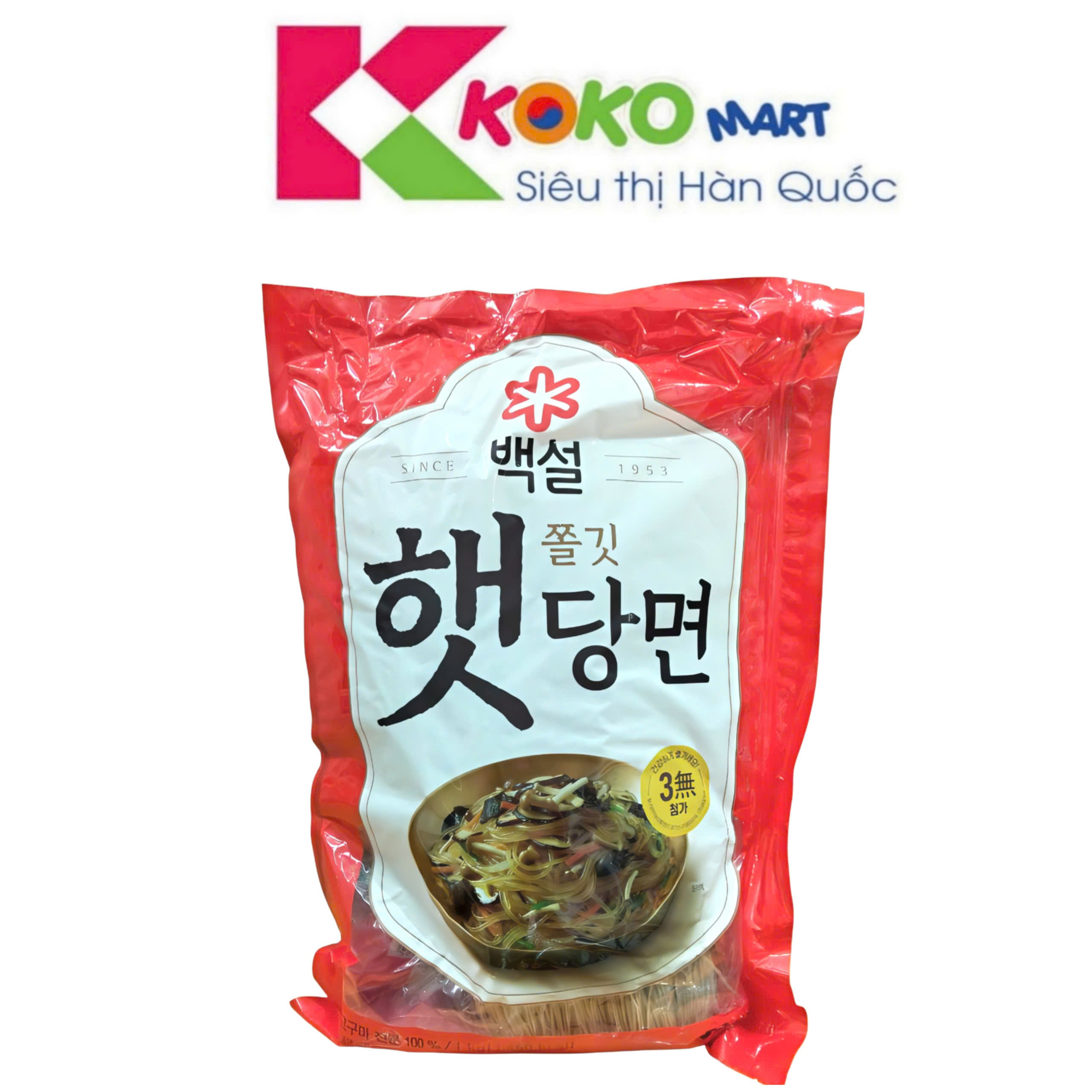 Miến khoai lang Beksul CJ Hàn Quốc 1kg