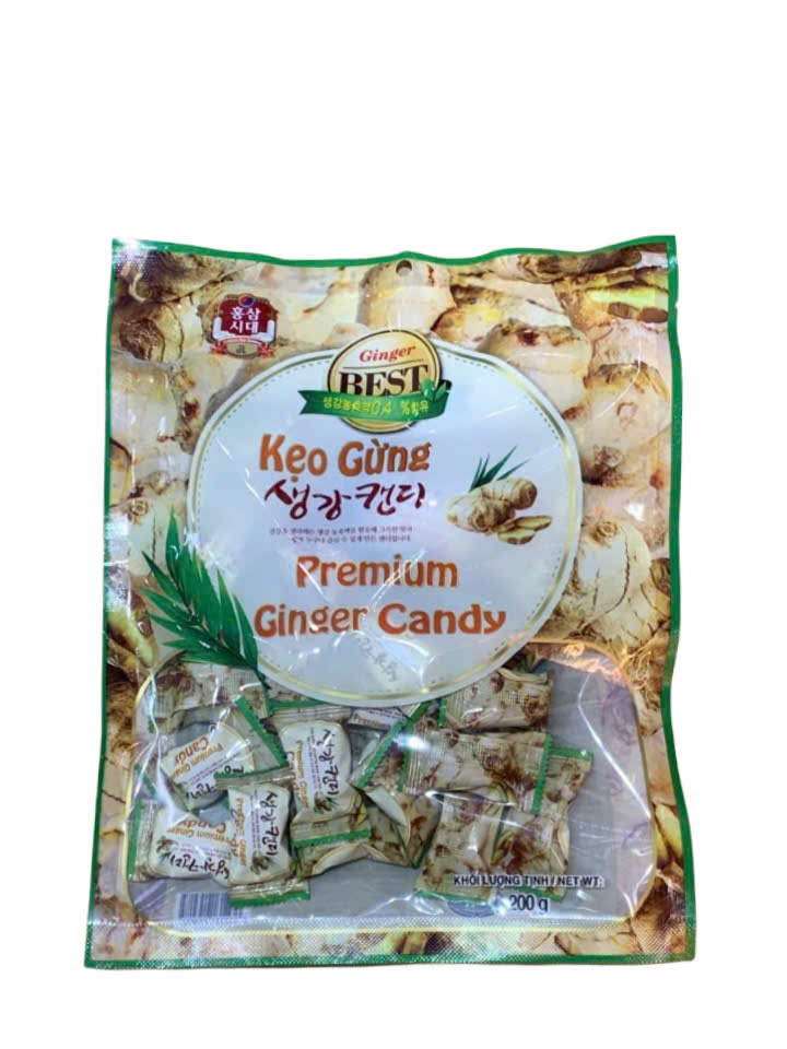 Kẹo gừng Samsung Hàn Quốc bịch 200g