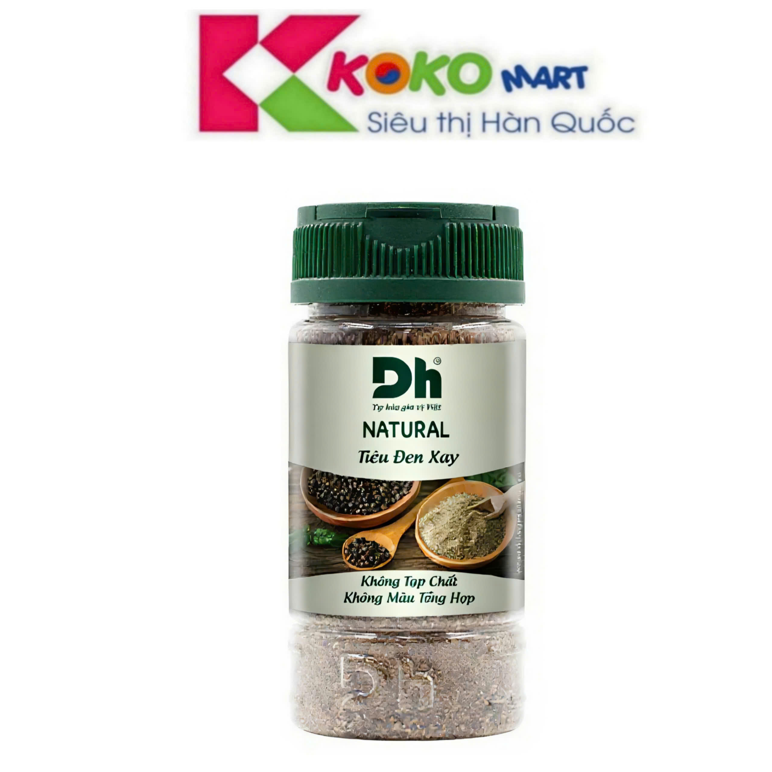Tiêu đen xay tự nhiên DH food 45g