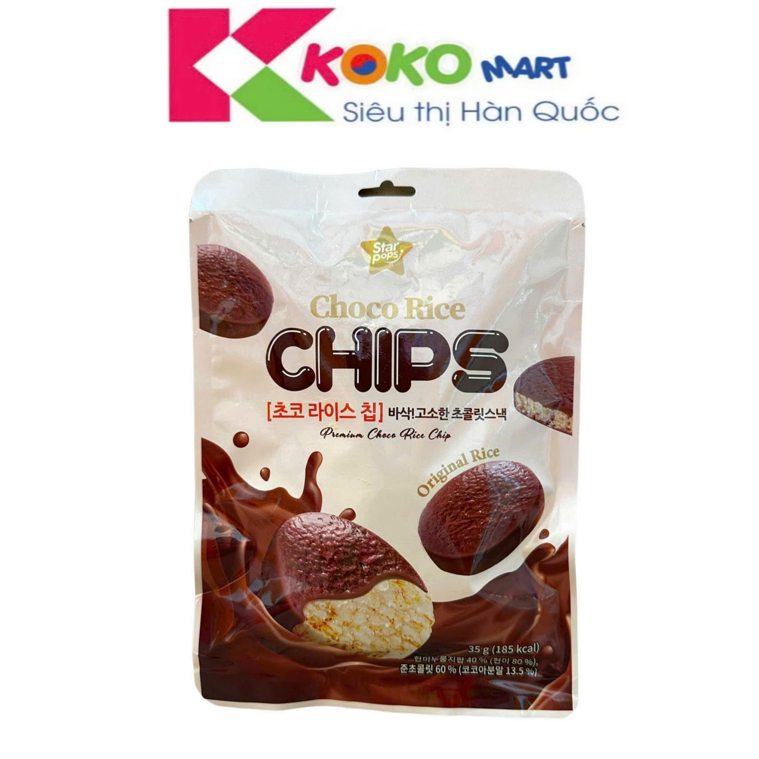 Bánh Gạo Choco Rice Chíp 35g