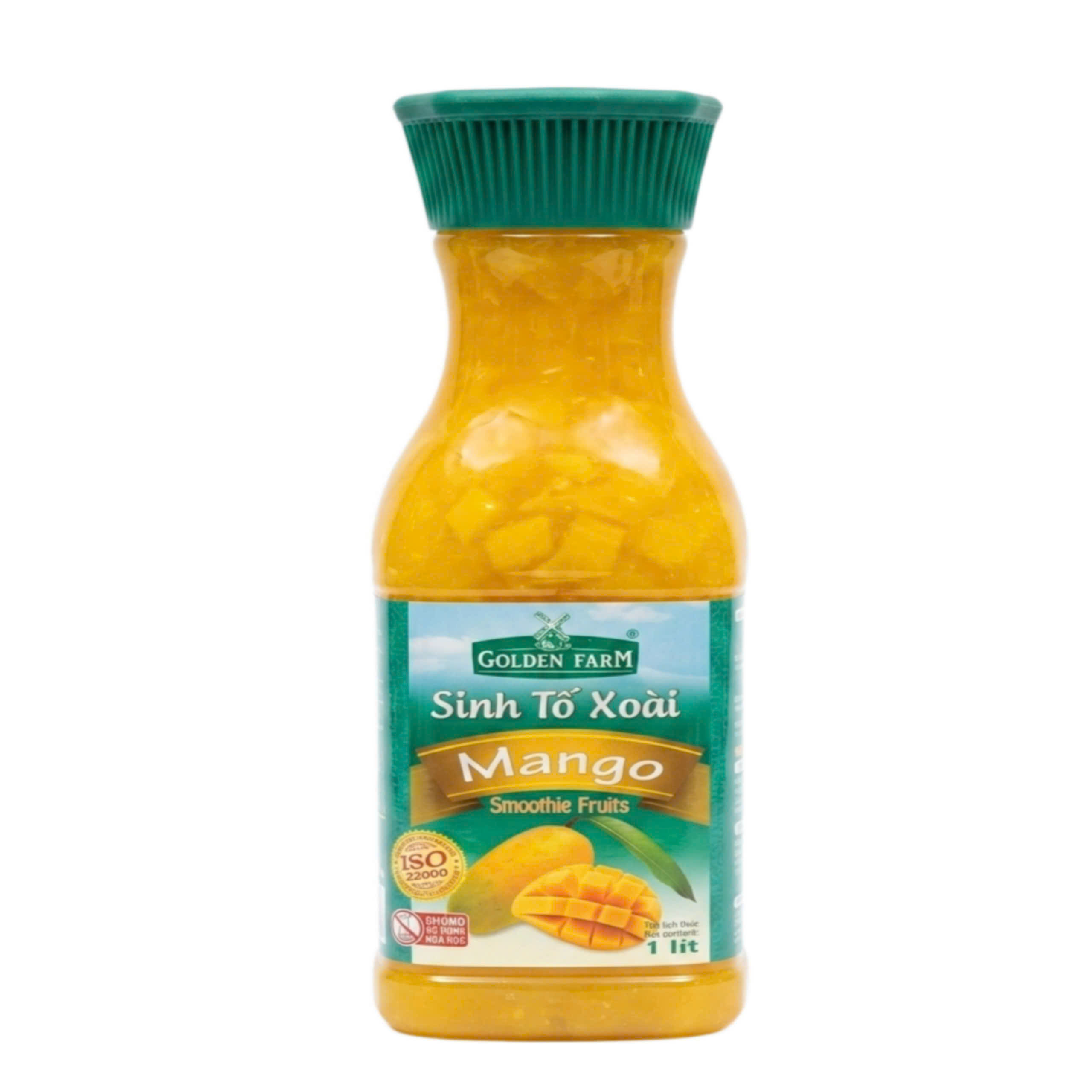 Sinh tố xoài Golden Fam chai 1000ml