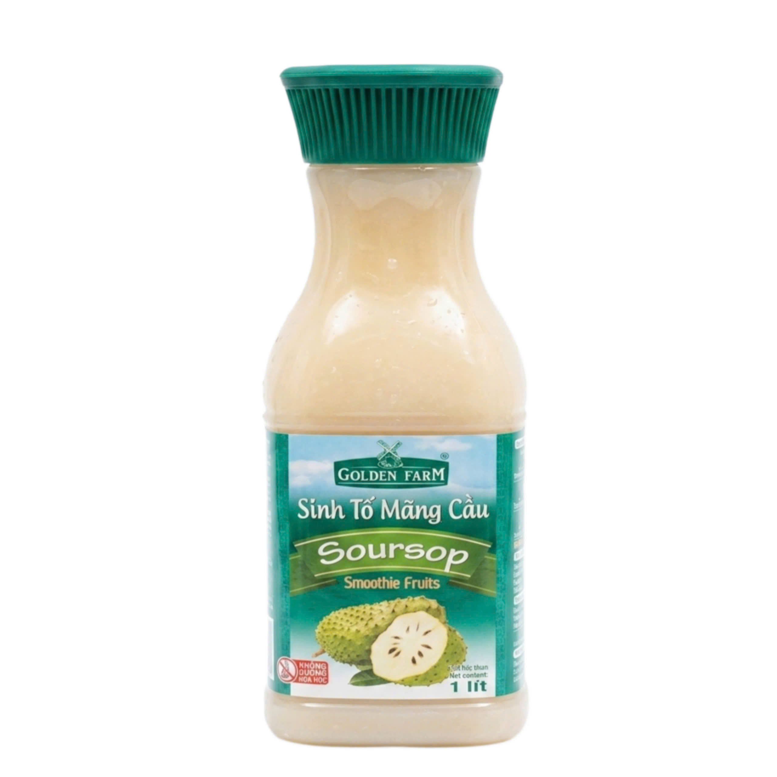 Sinh tố mãng cầu Golden Fam chai 1000ml