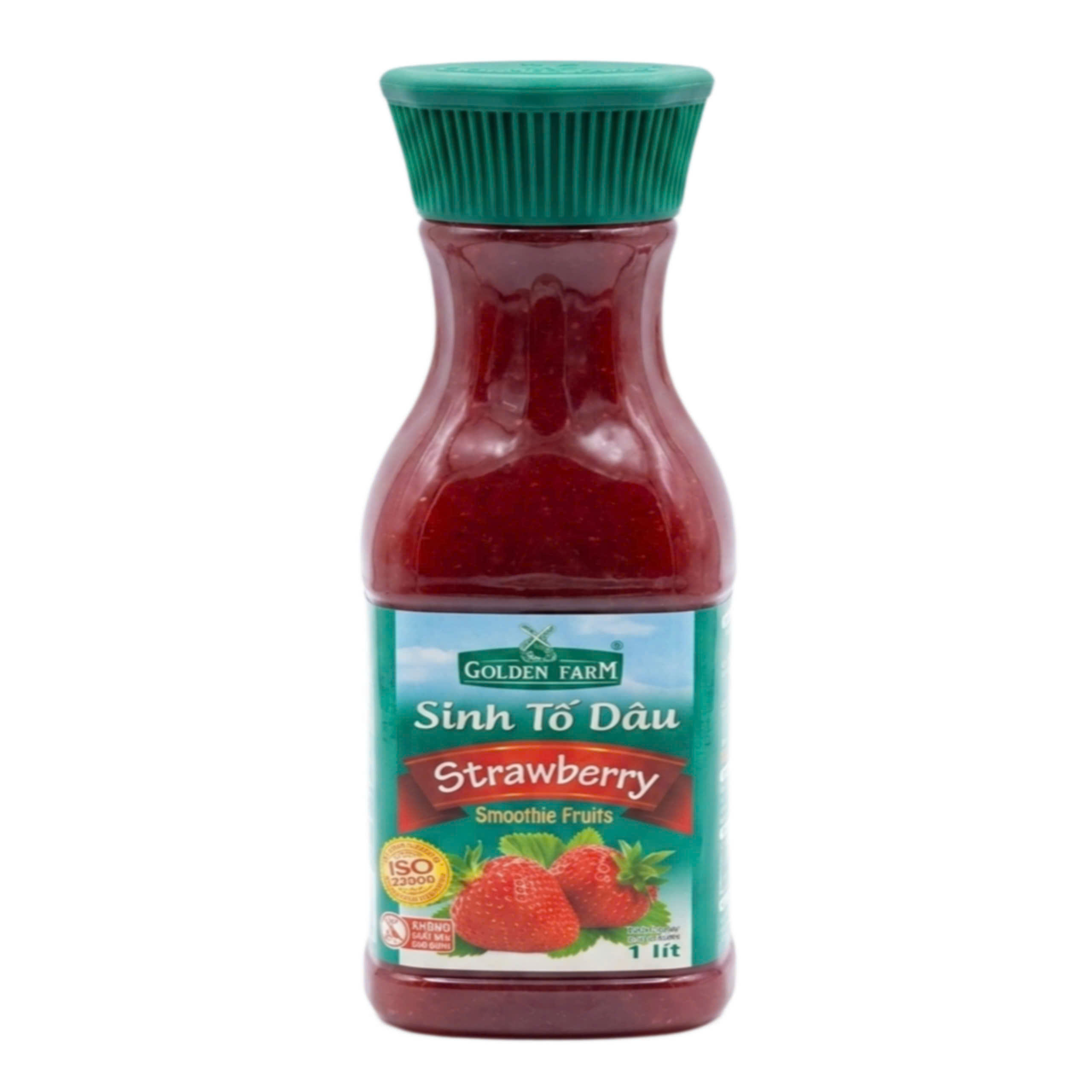 Sinh tố dâu Golden Fam chai 1000ml