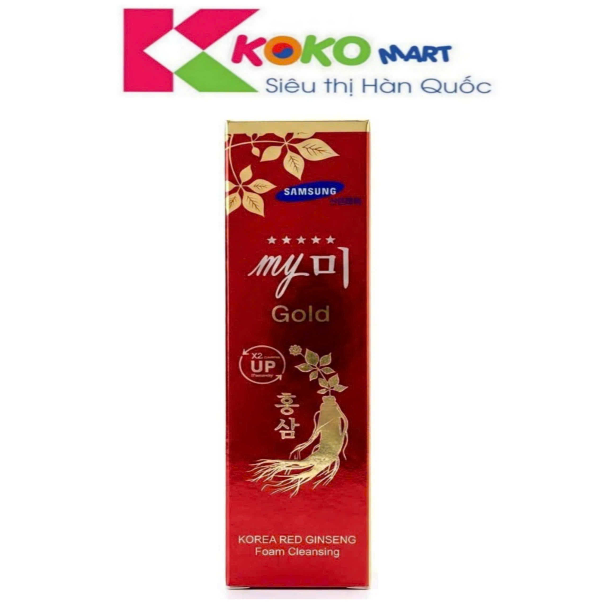 SỮA RỬA MẶT HỒNG SÂM HÀN QUỐC MY GOLD