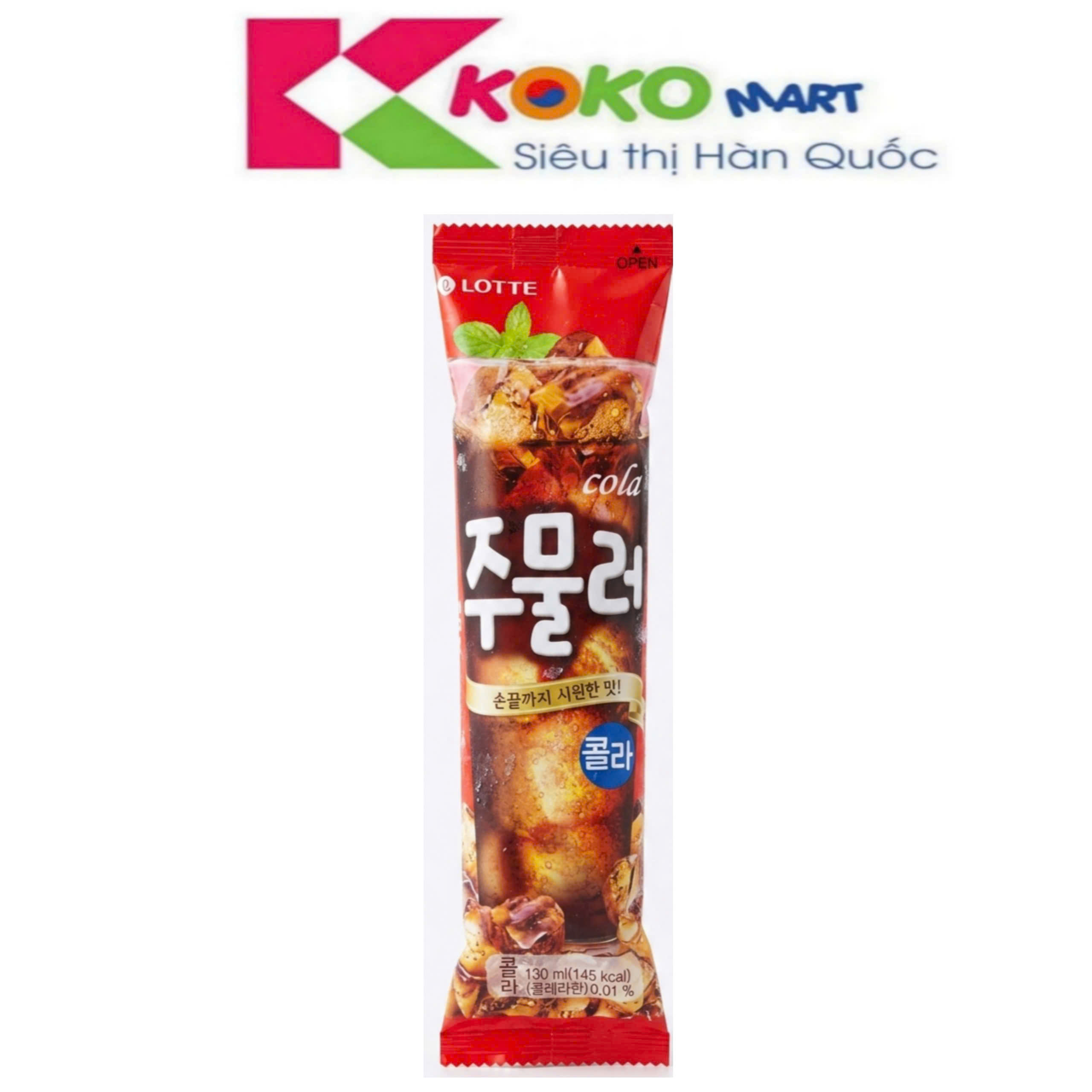 Kem chai Joomuler vị cola (chỉ giao hỏa tốc HCM)