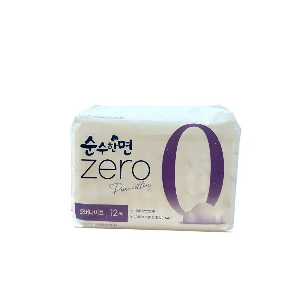 Băng vệ sinh KleanNara Zero Overnight 12pcs (33cm)