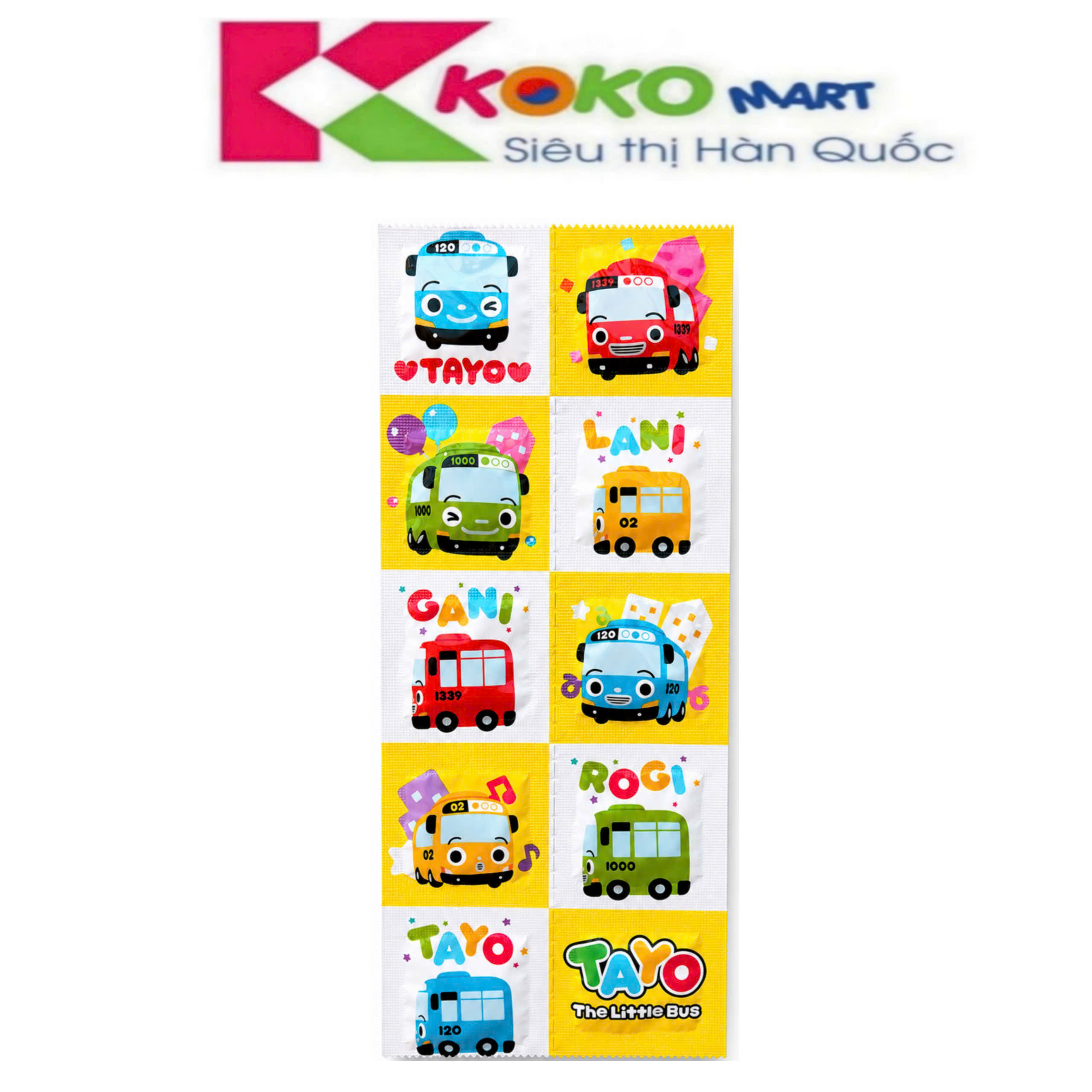 Kẹo Multi- Vitamin Tayo 13g